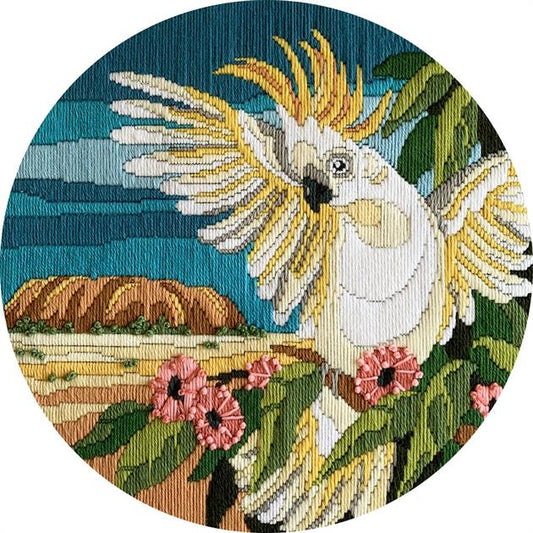 Uluru Cockatoo Long Stitch Kit